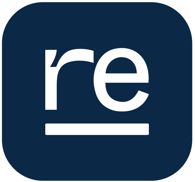Reflectal re icon, navy